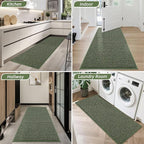 BEQHAUSE Dirt Trapper Door Mat 24" x 60", Non-Slip Washable Doormats Entrance - Image 8