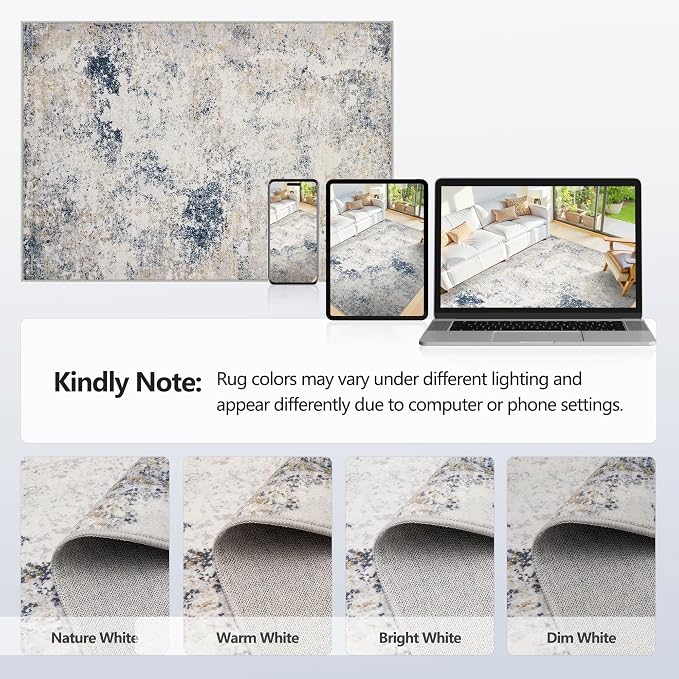 4x6 Washable Area Rugs - Image 8