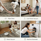 8x10 Area Rug Machine Washable Boho Rug - Image 4