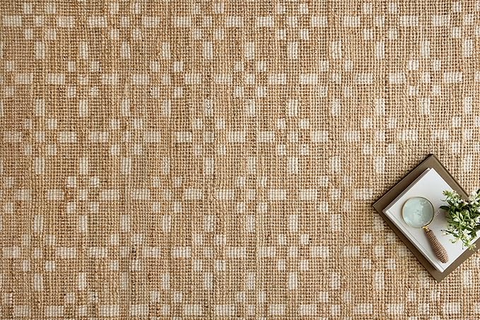 Loloi Chris Loves Julia Judy Collection JUD-07 Natural/Ivory 2'-6" x 7'-6" - Image 3
