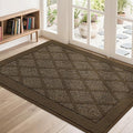 COSY HOMEER Non-Slip Door Mat 32"x48", Entryway Rugs Low Profile Absorbent Dirt by COSYHOMEER