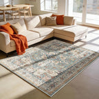Enkor Area Soft Rugs 5x7 Washable Non Slip Boho Floor Rugs by EnkorStore