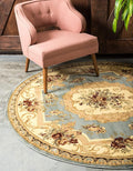Unique Loom Versailles Collection Traditional Classic Floral Motif Area Rug by UniqueLoom