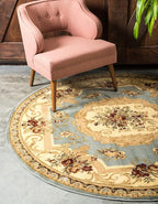 Unique Loom Versailles Collection Traditional Classic Floral Motif Area Rug by UniqueLoom