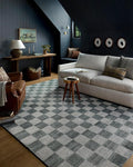Loloi Chris Loves Julia Calvin Collection CLV-01 Blue/Ivory 3'-6" x 5'-6" by Loloi
