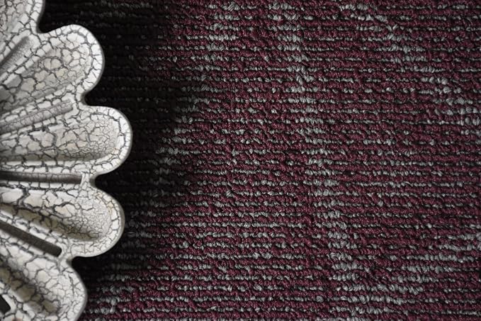 Furnish my Place Geometrical Pattern Indoor/Outdoor Refine Burgundy Abstract - Image 4