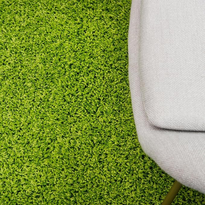 Unique Loom Solid Shag Collection Area Rug - Image 5