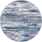 6' Round Rug Washable Rug for Entryway, Neutral Vintage Circle Rugs for Living - Image 8