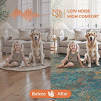 GENIMO Washable Area Rugs for Living Room, 10x14 Vintage Non Slip Rugs - Image 3