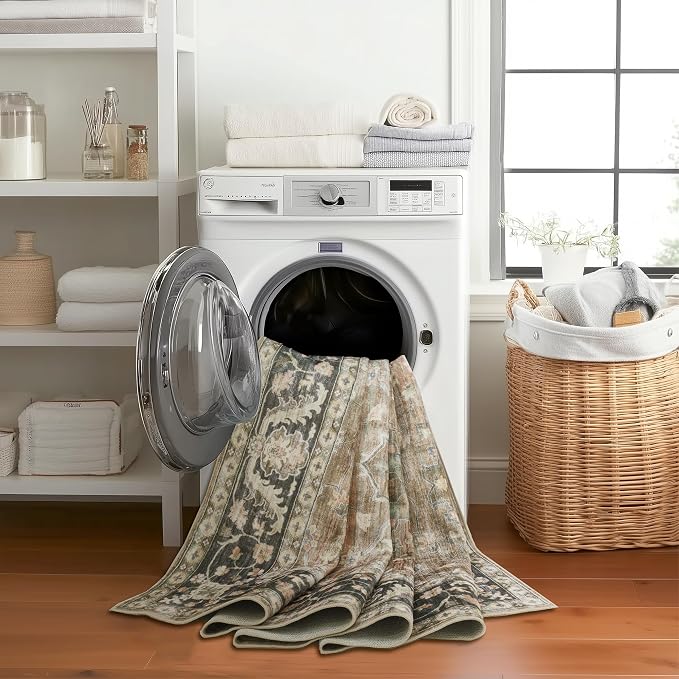 ReaLife Rugs Machine Washable Area Rug Runner - Image 8