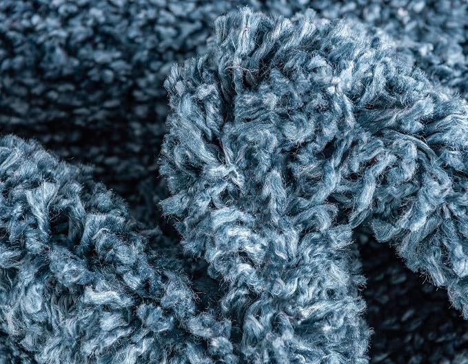 Unique Loom Davos Shag Collection Area Rug - Image 8