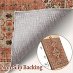 Tangsoo Boho Hallway Runner Rug 2.6x12 Washable Runner Rug - Image 4