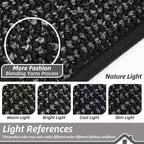 BEQHAUSE Dirt Trapper Door Mat 36" x 60", Non-Slip Washable Doormats Entrance - Image 5