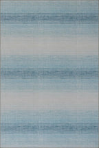 Dash & Albert Pandora Blue Machine Washable Rug, 3 X 5 Feet by DashAlbert