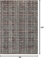 Loloi Angela Rose Ember Collection EMB-08 Espresso/Multi 7'-10" x 10' Area Rug - Image 2