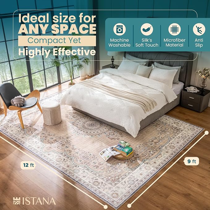 Istana Bedroom Rugs 9x12 - Image 5