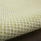 Nourison Home Courtyard Ivory Green 4' x Square Area Rug - Image 8