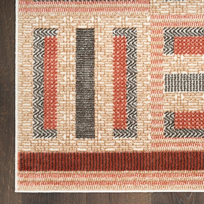 Nourison Home Nordic Multicolor 4' x 6' Area Rug - Image 7