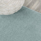 JONATHAN Y Haze Solid Low-Pile Aqua Blue Indoor Area Rug 3x5, Minimalist - Image 7