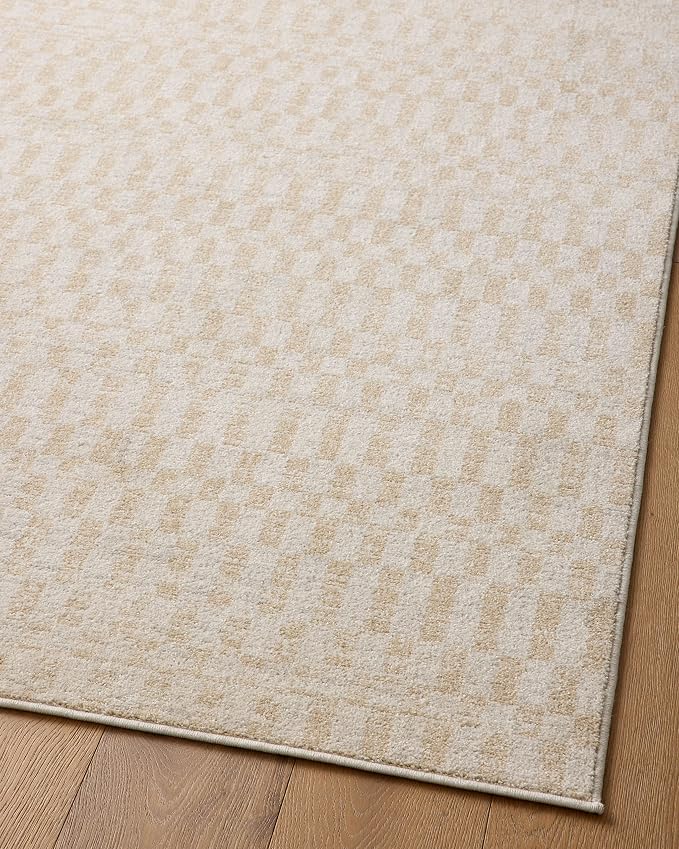 Loloi Kamala Collection KAM-05 Ivory/Natural 5'-3" x 7'-9" Area Rug - Image 8