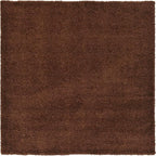 Unique Loom Solid Shag Collection Area Rug - Image 4