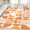 MUJOO Boho Rug Washable, 4x6.5 Area Rugs by MUJOO