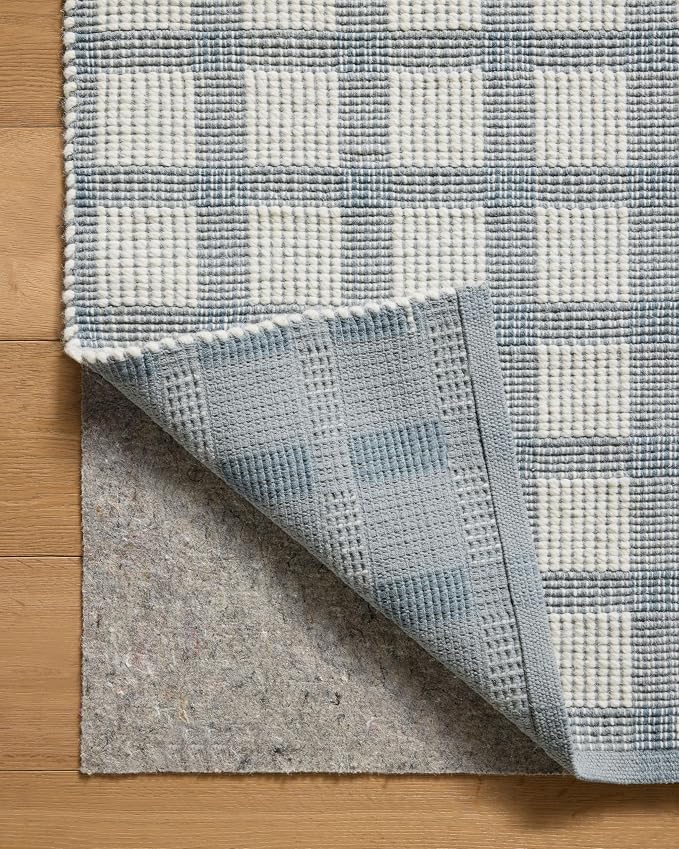 Loloi Magnolia Home by Joanna Gaines Ryder Collection RYD-02 Blue/Ivory 5'-0" x - Image 6