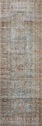 Loloi Chris Loves Julia Jules Collection JUL-05 Lagoon/Brick 5'-0'' x 7'-6'' - Image 8