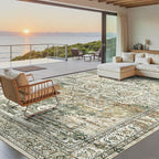 Washable Area Rug 8x10, Large Soft Rugs - Image 2
