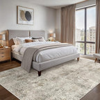 Washable Rug 5x7 Area Rug for Living Room Bedroom, Large Modern Abstract Rug - Image 7