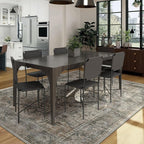 5x7 Machine Washable Area Rug for Living Room, Kids and Pets Friendly for - Image 8