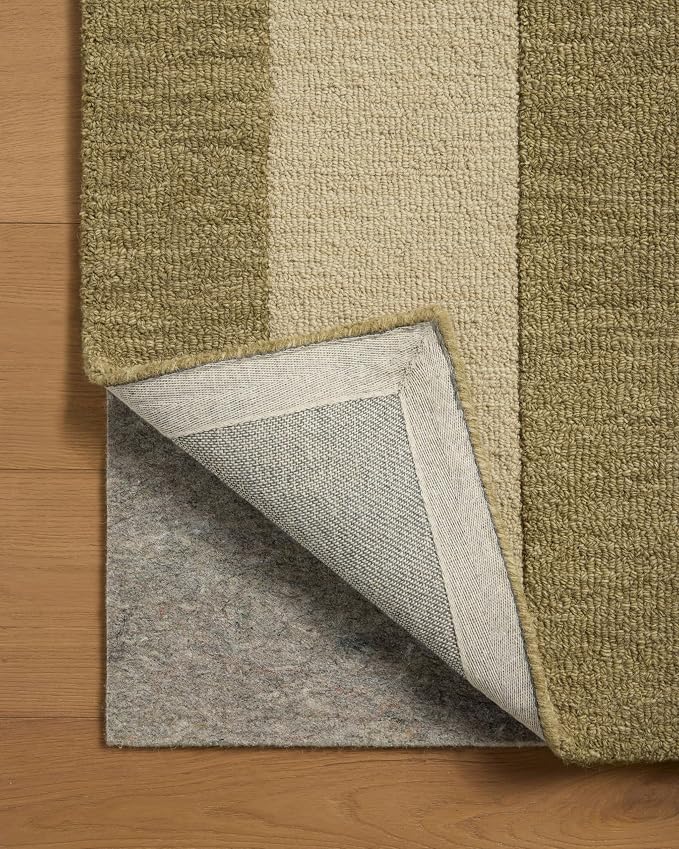 Loloi Leanne Ford Craven Collection CVN-01 Light Olive/Oatmeal 7'-9" x 9'-9" - Image 6