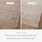 Loloi Magnolia Home by Joanna Gaines Millie Collection MIE-04 Sunset/Multi - Image 2