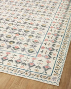 Loloi Rifle Paper Co. Eden Collection EDE-03 Lattice Ivory 8'-6" x 11'-6" Area - Image 8