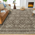 WITSHOCK Living Room Area Rugs 8x10: Soft Non-Slip Backing Washable Rugs by WITSHOCK
