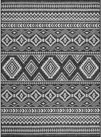 Beverly Rug Waikiki Boho Indoor Outdoor Rug 6x9, Washable Outside Carpet - Image 7