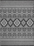Beverly Rug Waikiki Boho Indoor Outdoor Rug 9x12, Washable Outside Carpet - Image 7