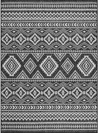 Beverly Rug Waikiki Boho Indoor Outdoor Rug 8x10, Washable Outside Carpet - Image 7