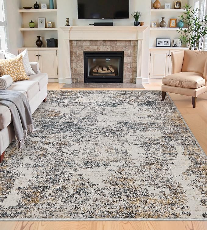 4x6 Washable Area Rugs by KiginaraArt