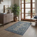 Bavni 3x5 Area Rug for Living Room Bedroom, Washable Boho Print Vintage by BAVNI