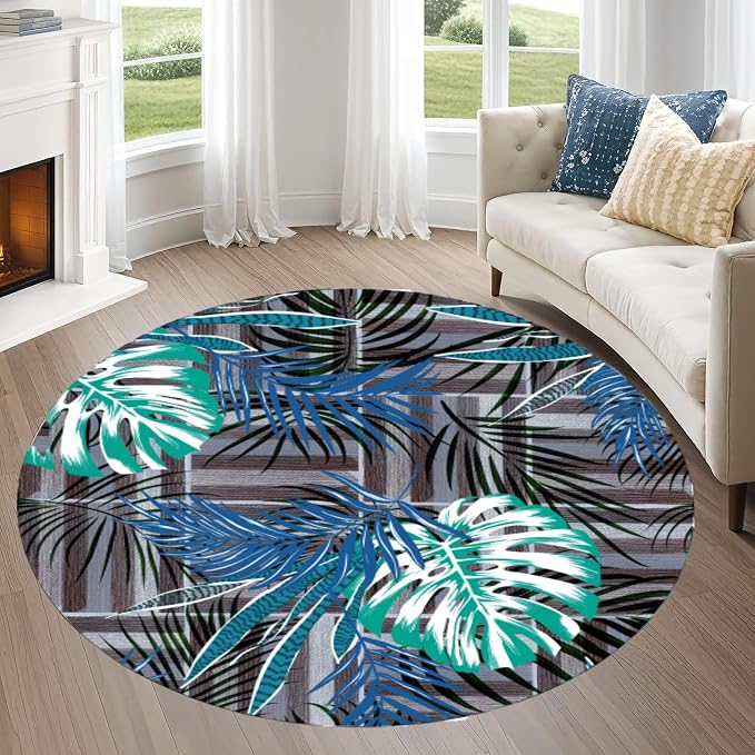Round Area Rug 6ft by Unknown