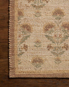 Loloi Chris Loves Julia Rue Collection RUE-01 Wheat/Sage 3'-6" x 5'-6" Accent - Image 5