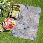 CAMILSON Indoor Outdoor Rug, Easy-Cleaning Non-Shedding Living Room, Garden and - Image 8