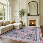 Fame Rugs Turkish Rug. Washable Vintage Oriental Antique Inspired Traditional by FameRugs