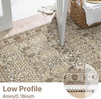 Bavni 2x6 Rug Runners for Hallways, Washable Runner Rug Non Slip, Vintage - Image 7