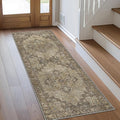 GENIMO 2x8 Runner Rugs for Hallway, Machine Washable Non Slip Vintage Rugs by GENIMO