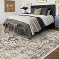 RUGGABLE Washable Vintage Area Rug – Kamran Hazel 10x14, Stain-Resistant by RUGGABLE