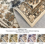 Bavni 2x6 Rug Runners for Hallways, Washable Runner Rug Non Slip, Vintage - Image 9