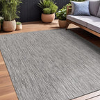 Beverly Rug Indoor Outdoor Rug 5x7, Washable Outside Carpet - Image 3