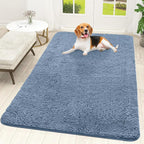 OLANLY Dog Door Mat for Muddy Paws 59x35, Absorbs Moisture and Dirt, Absorbent by OLANLY